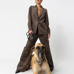 Corduroy suit blazer, dove grey, Coster Copenhagen