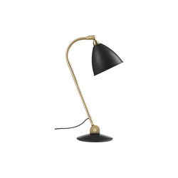 Bestlite BL2 Table Lamp, soft black semi matt/brass, GUBI