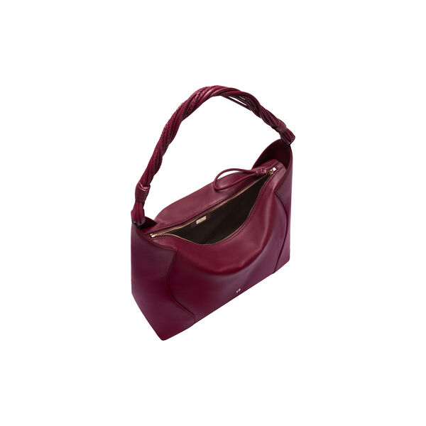Giara Hobo Bag | Burgundy | Skuldertaske, Aigner