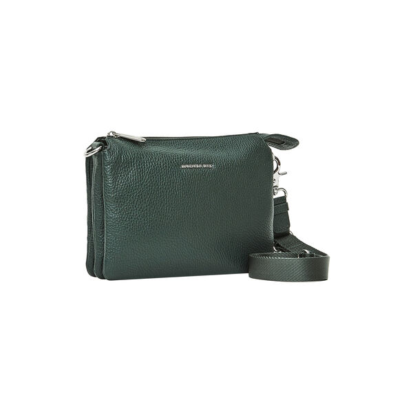 Mellow Leather Pochette, pine green, Mandarina Duck