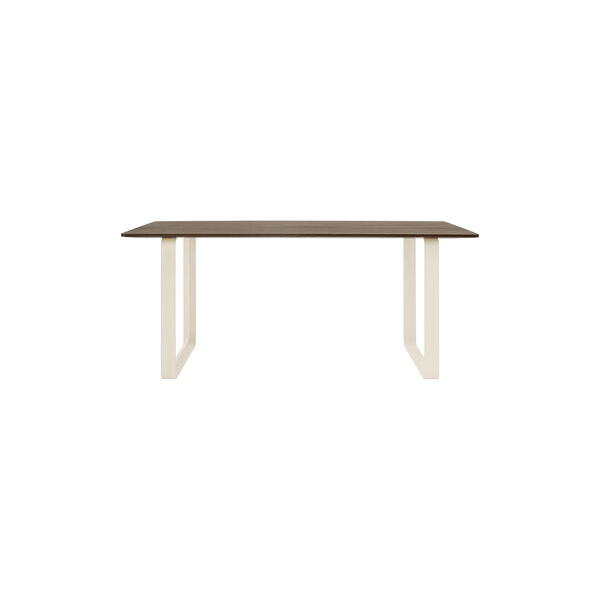 70/70 Table, solid smoked oak/sand, Muuto