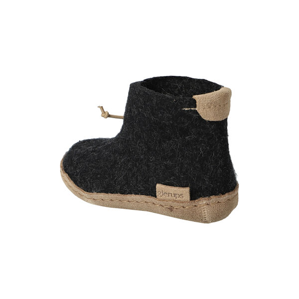 Filtankelstøvle børn, koksgrå, Glerups