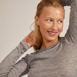 EDDY recycled organiske maxi hoops, guldbelagt, Pilgrim