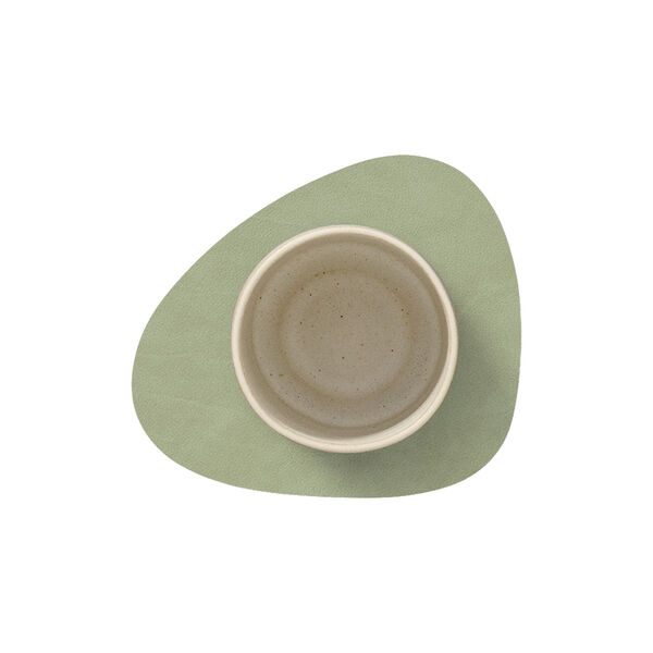 Nupo glasbrik Curve, olive green, LIND DNA