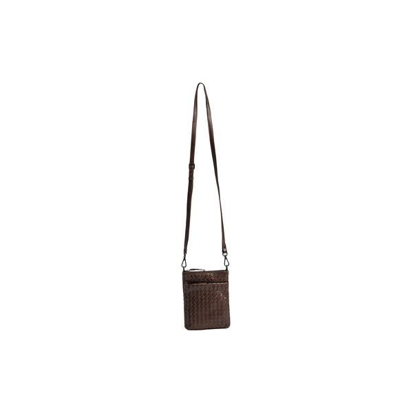 MaiaMBG Mini Crossbody Bag Weave, dark brown, Markberg