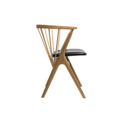 Sibast No 8 spisestol, olieret eg/sort, Sibast Furniture