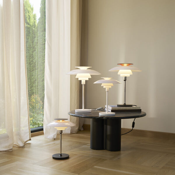 PH 80 Portable lampe, opal white/white, Louis Poulsen