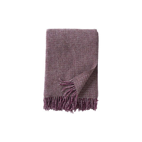 Vito plaid, bordeaux Vito plaid, bordeaux, Klippan Yllefabrik