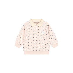 Spotty LS Polo, rosewater dot, Konges Sl&oslash;jd