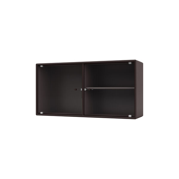 RIPPLE I vitrineskab, 160 balsamic, Montana Furniture