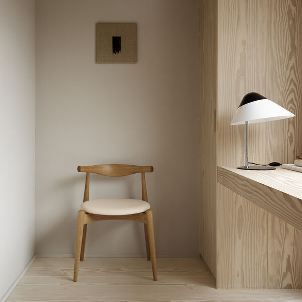 HJW01 Opala bordlampe mini, sort, Carl Hansen & Søn