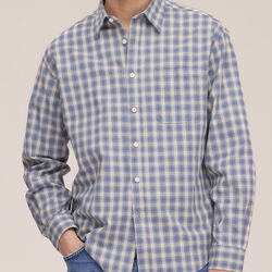 Deon Shirt , blue check, NN.07