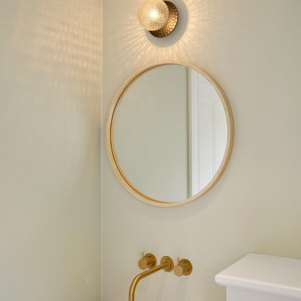 Liila 1 Small Wall Lamp, black/optic clear, Nuura