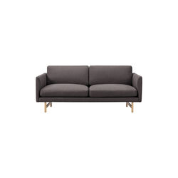 5622 Calmo 2-seater Sofa, Ecriture 0380/lacquered oak, Fredericia Furniture