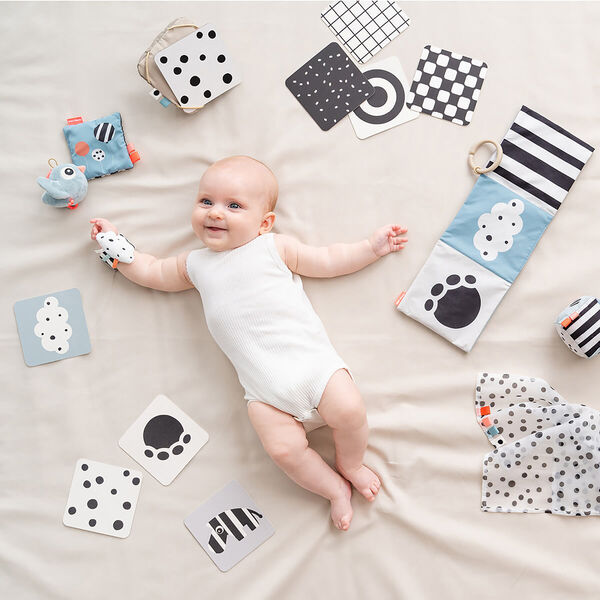 Deer Friends folde-ud stofbog, colour mix, Done by Deer