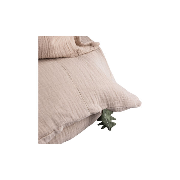 2-delt musselin babysenget&oslash;j, seabreeze beige, Sebra