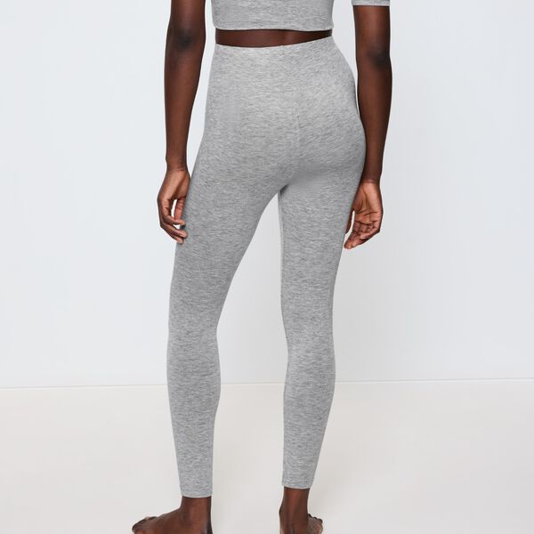 Beauty Layers Leggings Wool, medium grey melange, Triumph