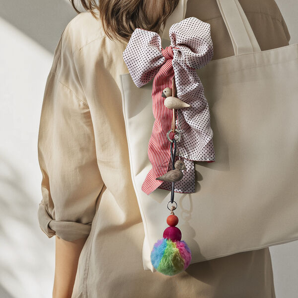 Fugl nøglering, guld, Kay Bojesen Denmark