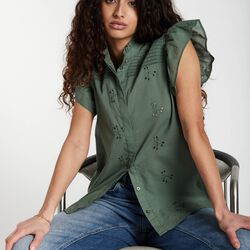 MynteBBNicole shirt, sweet green, Bruuns Bazaar