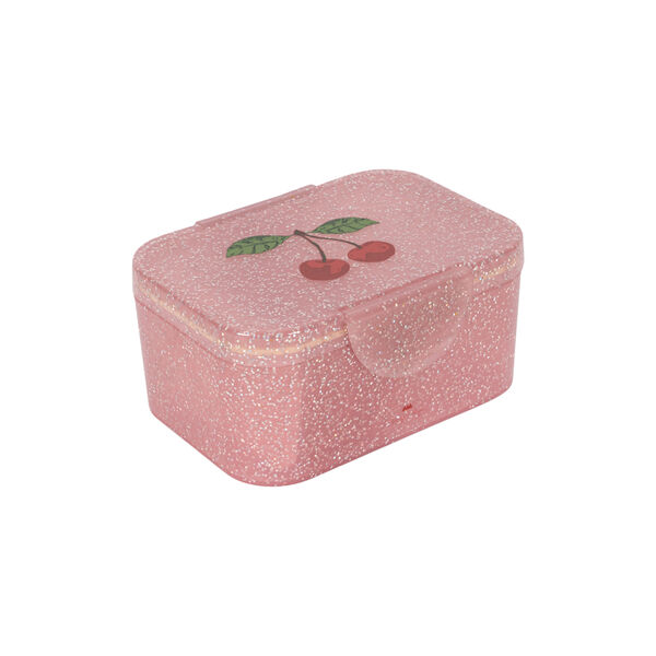 Lunch Box Glitter, cherry glitter, Konges Sl&oslash;jd