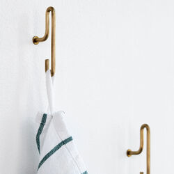 Wall Hook, matt gold Wall Hook, matt gold, MOEBE