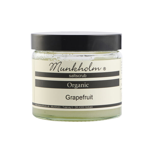 Økologisk saltskrub, grapefruit Økologisk saltskrub, grapefruit, Munkholm