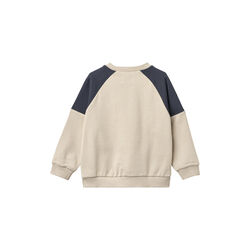 Sweatshirt L/S Gilbert, grey cloud, Wheat