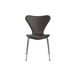 Serie 7&trade; 3107 forsidepolstret stol, Essential dark brown, Fritz Hansen