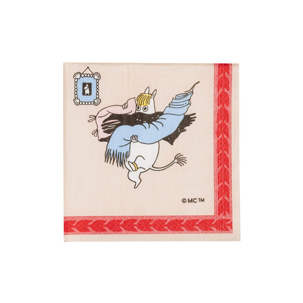 Mumi papirservietter Ferieklar, Moomin Arabia