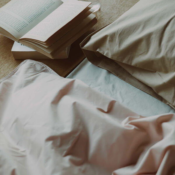 Sengetøj, pink tint, Studio Feder