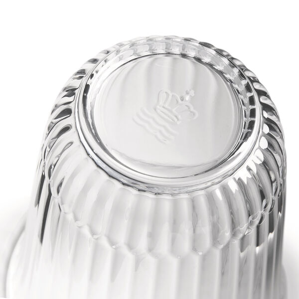 Waves vandglas h&oslash;jt 2 stk., klar, Royal Copenhagen