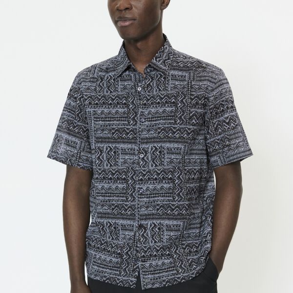 MAklampo SS Shirt, pageant blue, Matinique