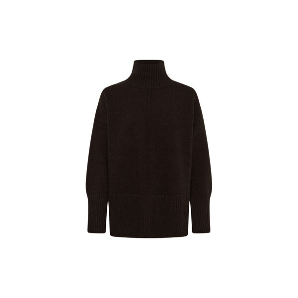 MWAntwerpen LW High Neck | Chocolate Plum | Striktr&oslash;je, My Essential Wardrobe