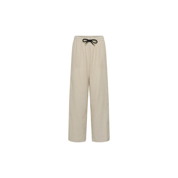 KBFelia Pants, stone stripe, Karen by Simonsen