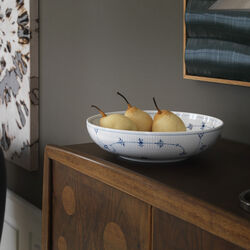 Musselmalet Riflet skål 240 cl Musselmalet Riflet skål 240 cl, Royal Copenhagen