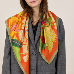 BOUQUET tørklæde, caramel, Bella Ballou