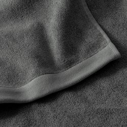 Frottéhåndklæde, antracit, Sekan