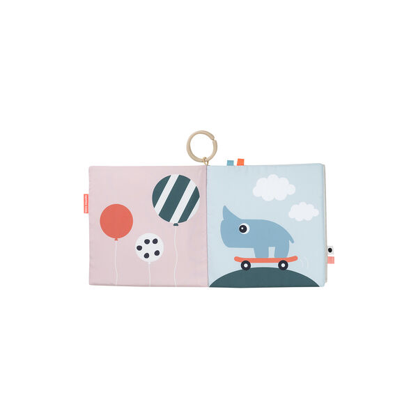 Deer Friends tummy time stofbog, colour mix Deer Friends tummy time stofbog, colour mix, Done by Deer