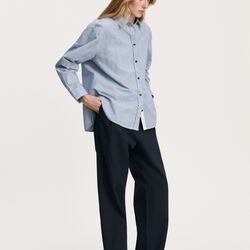 Paulina Shirt Striped, mix blue boy, Aiayu