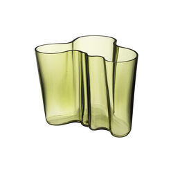 Alvar Aalto vase 16 cm, finnish sand, Iittala