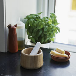 Craft morter & støder, white, Normann Copenhagen