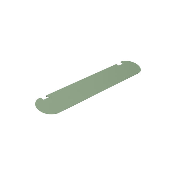 Moon Light Shelf, mossy green, Pedestal