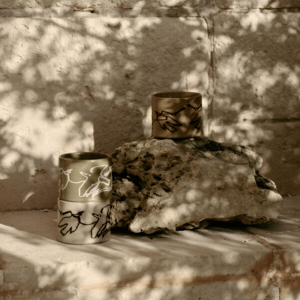 Vuelo Kop, dark buff, Ferm Living