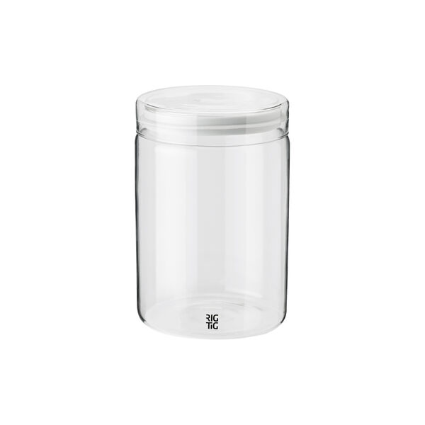 STORE-IT opbevaringsglas 1 L, light grey, RIG-TIG