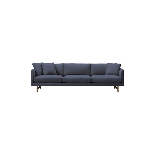 5523 Calmo 80 3 pers. sofa, mørkeblå/røget eg 5523 Calmo 80 3 pers. sofa, mørkeblå/røget eg, Fredericia Furniture