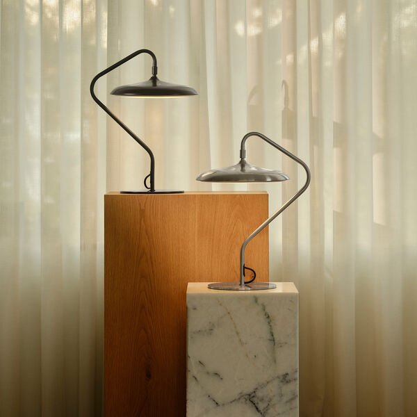 Artist bordlampe, rustfrit st&aring;l, Design For The People