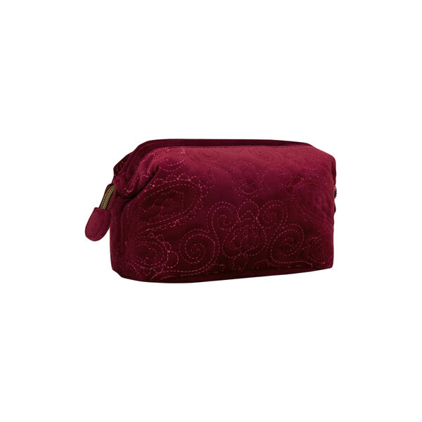 Cooper Velvet Toiletry Bag S, red, Pip Studio