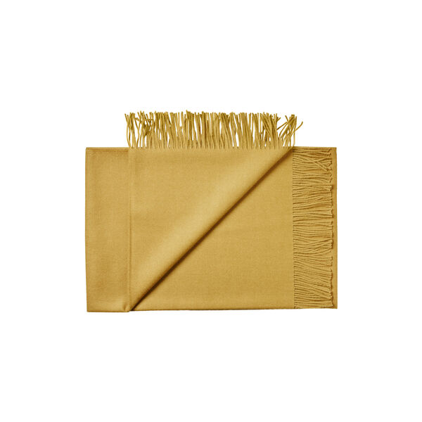 Lima plaid, 05500 ochre yellow Lima plaid, 05500 ochre yellow, Silkeborg Uldspinderi