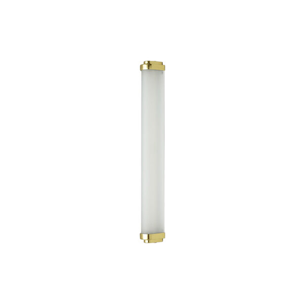 Cabin LED Wall Light 60 cm, polished brass/frosted, Original BTC