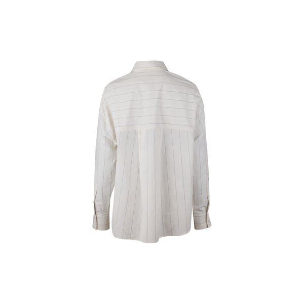 Koda Shirt, light beige stripe, Stenströms